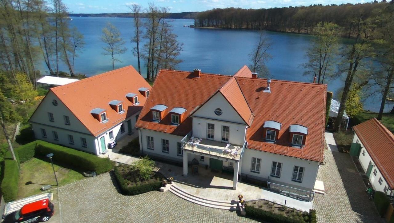 Café Wildau Hotel&Restaurant am Werbellinsee Schorfheide Buitenkant foto